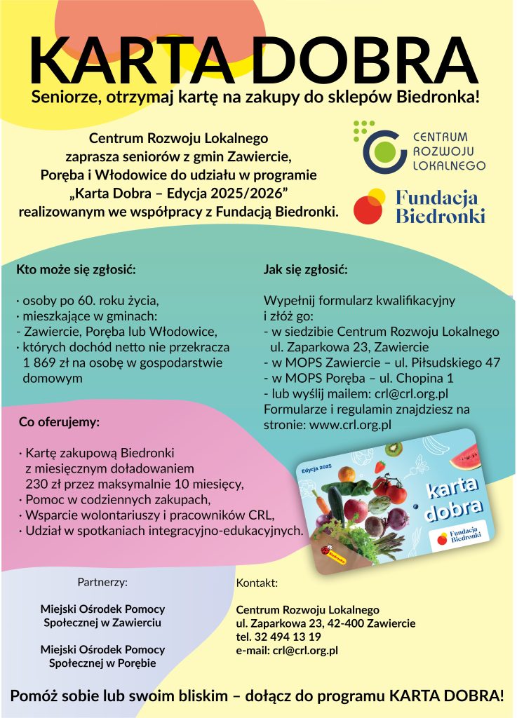 plakat Karta Dobra
